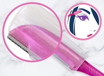 schick silk touch up women's exfoliating face razor & eyebrow trimmer review